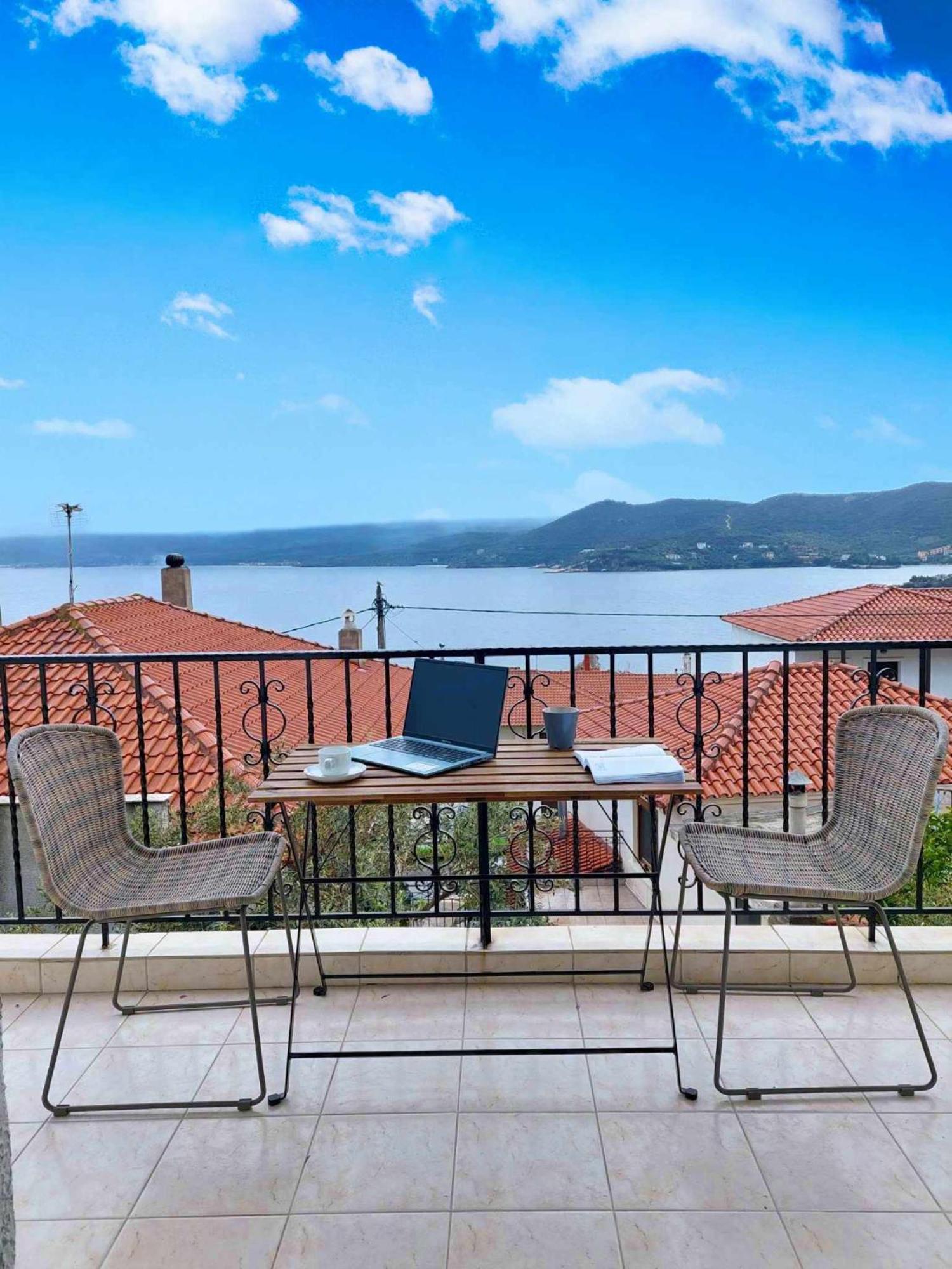 Doras House In Village Άνετο Διαμέρισμα Υπέροχη Θέα 皮加迪卡 外观 照片